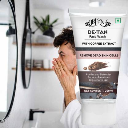 IBFEN De Tan  For Men & Women ' Reduces Wrinkles, Skin Purify & Oil Control Face Wash