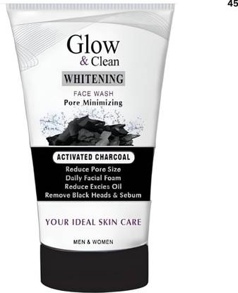 NewClick Glow & Clean Deep Clean  with Charcoal Face Wash