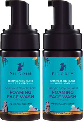 Pilgrim Salicylic & Glycolic Acid Foaming  Face Wash