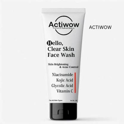 ACTIWOW Hello Pimple Clear  with Basil & Neem Face Wash