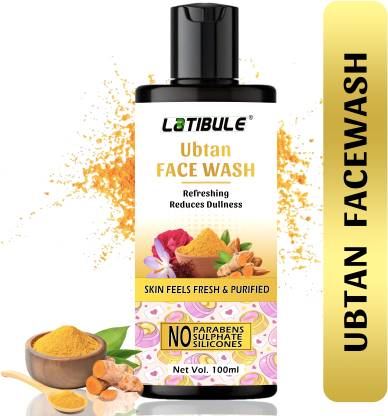 Latibule Ubtan For Skin Brightening and Oily Skin- Tan Removal Pimple Removing  Men & Women All Skin Types Face Wash