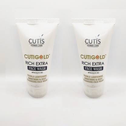 CUTIS CUTIGOLD RICH EXTRA FACE WASH (PACK OF 2) Face Wash