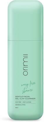 Orimii Soap-Free Gentle Facial Cleanser | Kaolin Pink Clay Sweat Control Formula Face Wash