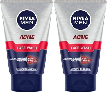 NIVEA Acne, Fights Acne & Pimple, Removes Excess Oil & Impurities , For All Skin Types Face Wash