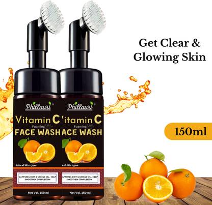 Phillauri Vita Glow Facial Cleanser your skin with the power of Vitamin C Face Wash