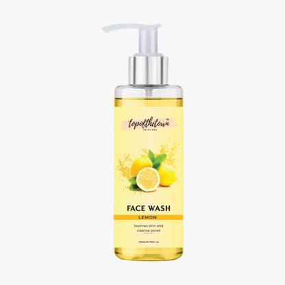 topofthetown Vitamin C Lemon  with Soothes Skin and Pores Cleanse Face Wash