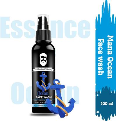 Mana Ayurvedam Ocean for Men –  for Clear, Bright & Healthy Skin Face Wash