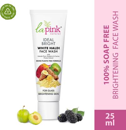 La Pink Ideal Bright for Skin Brightening, For Dry & Oily Skin, 100% Soap Free Face Wash