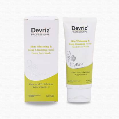 DEVRIZ PROFESSIONAL For reduce pigmentation, Dark spots & uneven skin tone for Men &Women Face Wash
