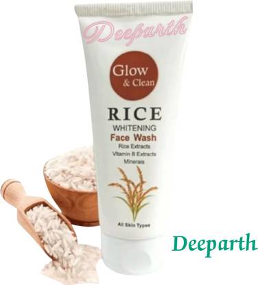 Deeparth Rice Water & Niacinamide,Naturals Radiance Rice, Enriched With Skin Brightening RFW016 Face Wash