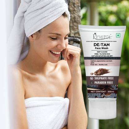 Remitol Anti Pimple De Tan Facewash For Men & Women ' Anti Acne Pimples & Sun Protection Face Wash