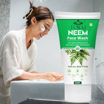 Fowke Neem Acne  For Brighter Face Tone; Refines Skin Tone; Men & Women Face Wash
