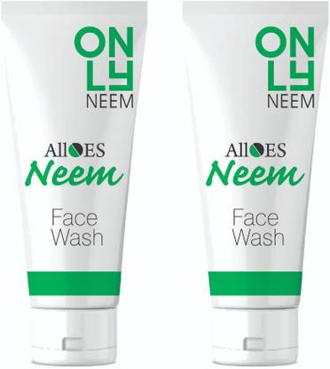 Alloes Pharmaceuticals Neem  Pack of 2(70g X 2) Face Wash