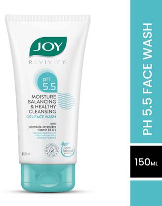 Joy pH 5.5 Gel  With Ceramides For Winters | Moisture Balancing Cleanser Face Wash