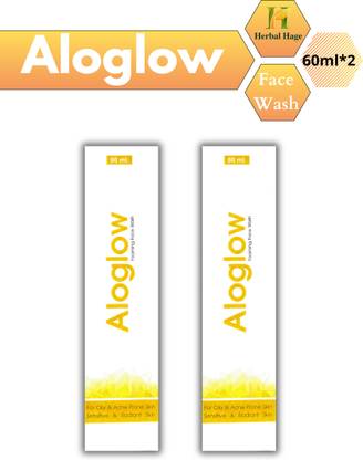 Herbal Hage Aloglow Foaming  Face Wash