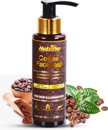 NutriPro Coffee | Gently Exfoliates, Deep Cleanses | Reduces Pigmentation Face Wash