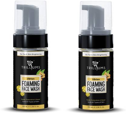 Trilliums Ubtan Foaming  100ml (PACK OF 2) SUPER OFFER Face Wash