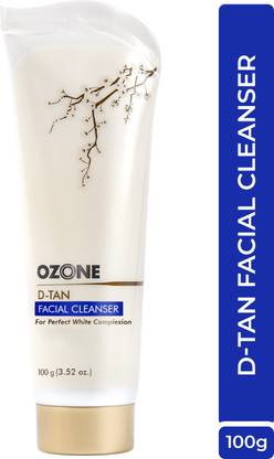OZONE D-Tan Facial Cleanser for Instant Tan Removal | For All Skin Types | Men & Women Face Wash