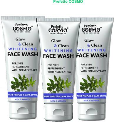 Prefetto COSMO Neem Facewash for Acne-Free Skin & Skin Detox Face Wash