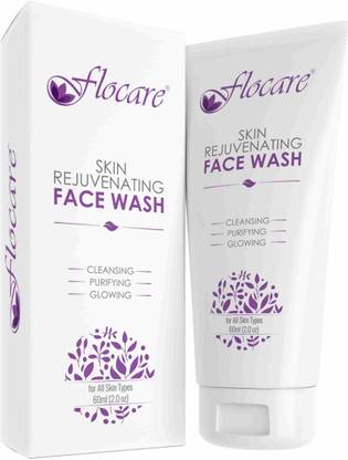 Flocare Skin Rejuvenating Face wash with Glycolic, Lactic and Salicylic Face Wash