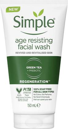 Simple Age Resisting Facial Wash - 150ml Face Wash