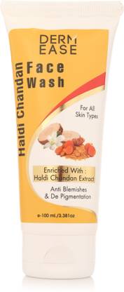 DERMEASE Haldi Chandan Anti Blemish & Pigmentation  Face Wash