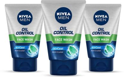 NIVEA Oil control Face wash- Pack of 3 Face Wash