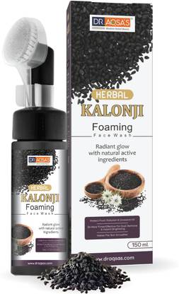 Dr. Aqsa's Herbal Vitamin-C Foaming Facewash | Suitable for all Skin types | Helps in Removing Excess Skin Oil and Dirt| 150 ml Face Wash