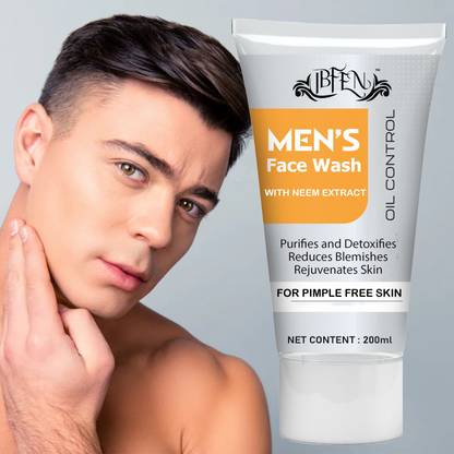 IBFEN Spot Reduction  For Men ' Heals Damage Cells & Deep Detox Formula Face Wash