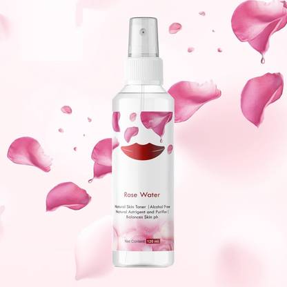ShopCircuit Rose Water Toner With Vitamin C, Hydrates Skin, For Men & Women Face Wash
