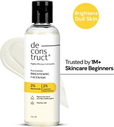 deconstruct Brightening  with 2% Niacinamide | Evens Tone & Reduces Pigmentation Face Wash