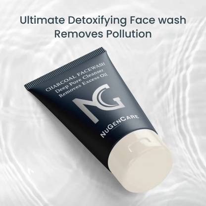 nugencare 2% Salicylic Acid Gel for Acne with Salicylic Acid & Charcoal Face Wash