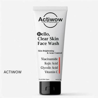 ACTIWOW Hello  with Pomegranate & Berry Blend Face Wash
