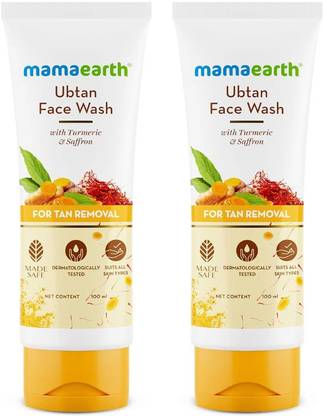 Mamaearth Ubtan with Turmeric & Saffron Face Wash
