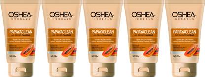 Oshea Herbals Papayaclean Anti Blemish  Pack of 5 x 150grams Face Wash