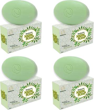 NIMBARKA Neem Soap, Pack of 4, 100g