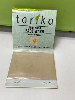 Tarika Ayurvedic face Wash for Soft Glowing & Healthy Skin 100% Herbal face Wash Powder Face Wash