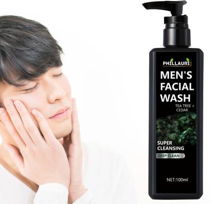 Phillauri Herbal Tea Tree  for Men - Best for Acne, Glowing Face, All Skin Types Face Wash