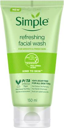 Simple Sensitive Skin Experts ( No.1 UK Facial Skincare Brand ) Refreshing Facial Face Wash