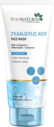 7days natural Salicylic Acid  Face Wash