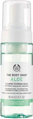 THE BODY SHOP The Body Shop aloe calming foaming wash Face Wash