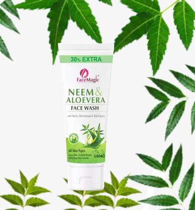 FACE MAGIC Neem And Aloevera  100ml Face Wash