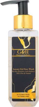 Glamour and Radiance Luxury Gel  Face Wash