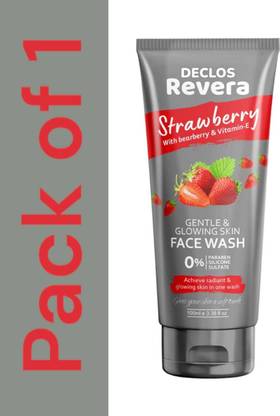 DECLOS revera strawberry with bearberry and vitamin e Face Wash