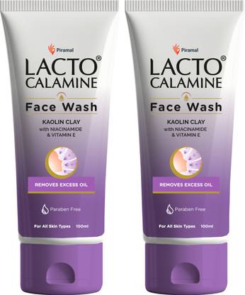 Lacto Calamine  with Kaolin Clay for Oily Skin Face Wash