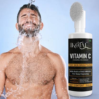 IKOTAL Vitamine C For Men & Women For Deep Clense Skin Tone``` Restores Natural Glow Face Wash
