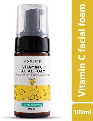 ASSURE Vitamin C facial foam (helps in thoroughly removing dirt, sweat and excess oil from the skin’s surface) Face Wash