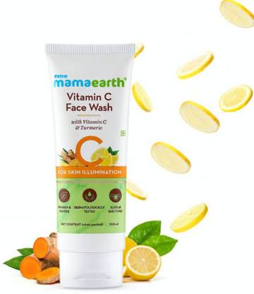 nme VITAMIN C WITH TURMERIC FACE WASH 100 ML Face Wash