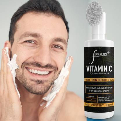 Floarkart Vitamine C For Men & Women__ Brightens Skin Tone, Removes Sun Tan & Pollution Face Wash