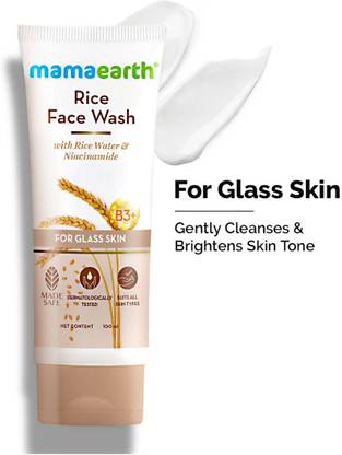 Mamaearth Rice Water & Niacinamide  Face Wash